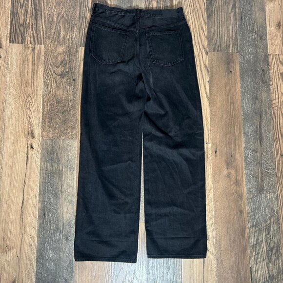 Madewell Low-Slung Baggy Jeans Garza Wash Black Size 29 NWT NS963 - Picture 5 of 5